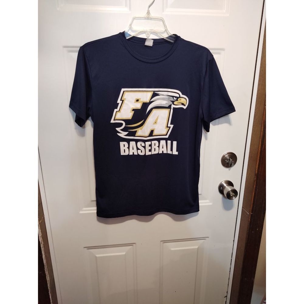 Sport tec FA Baseball Black Youth Size XL tee